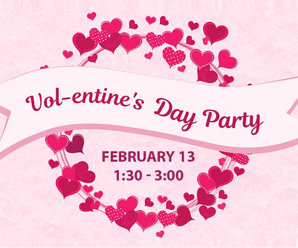 Read more about the article “Vol-entine’s” Day Party