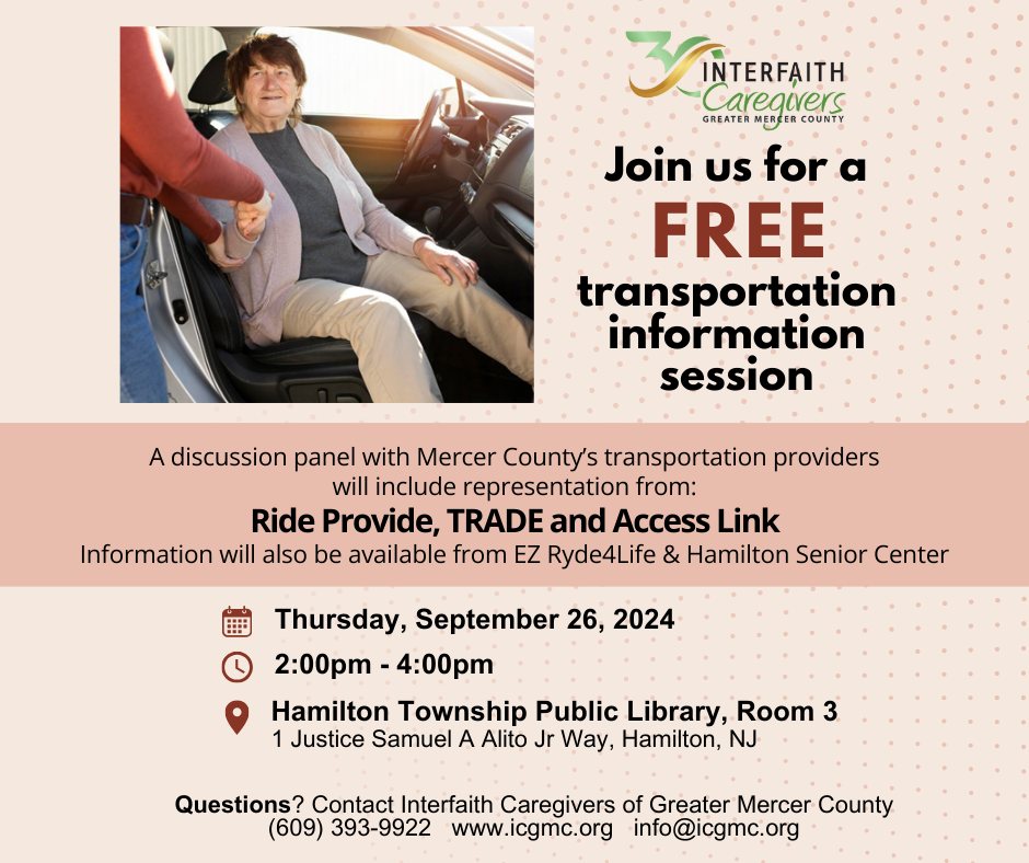 Transportation for Seniors Mercer County