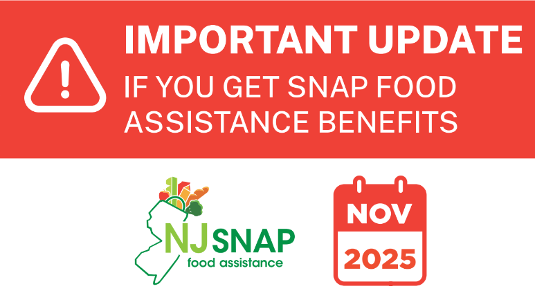 NJSNAP program November 2025 updates