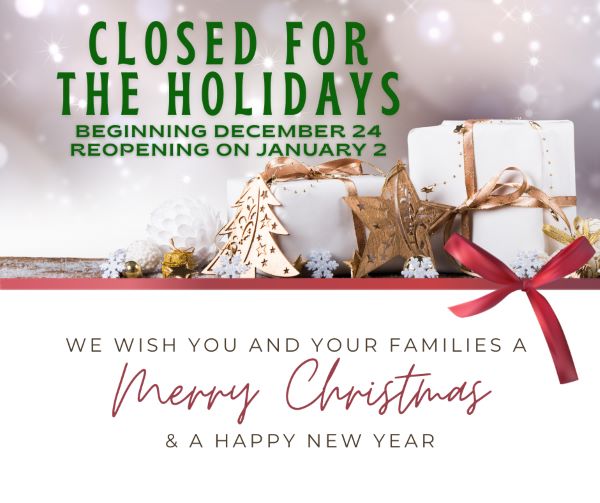 Holiday Office Hours