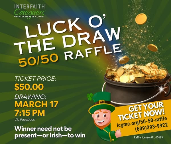 Luck O the Draw raffle banner