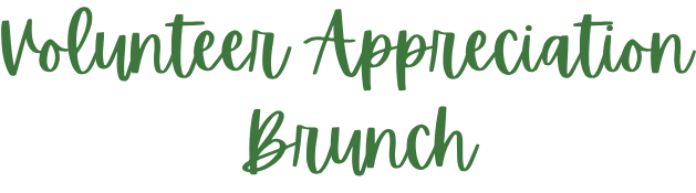 Volunteer Appreciation Brunch header