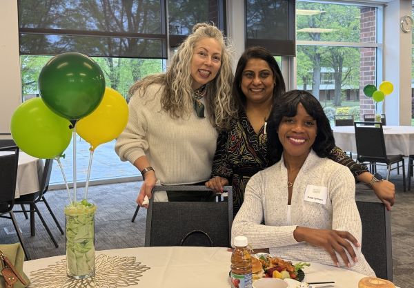 Volunteers posing at Volunteer Appreciation Brunch