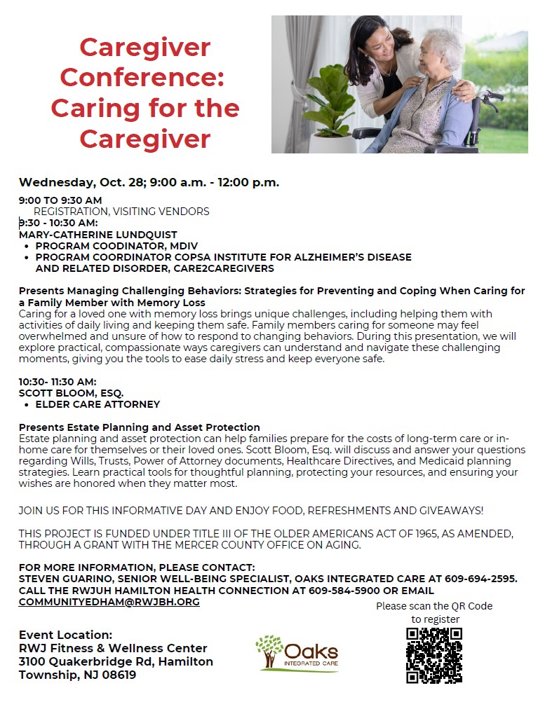 Care For Caregiver conference-October 2026