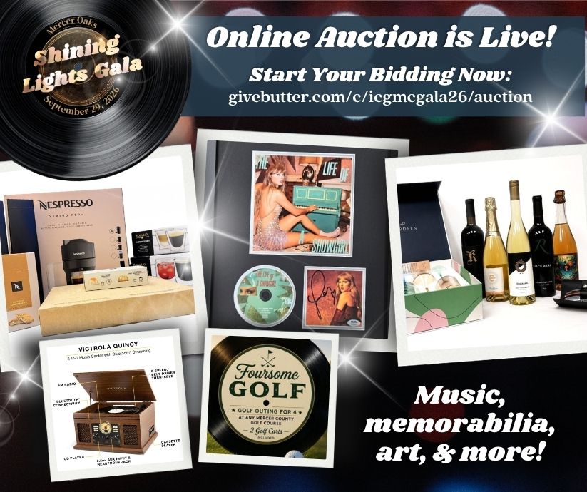 Gala Auction items collage